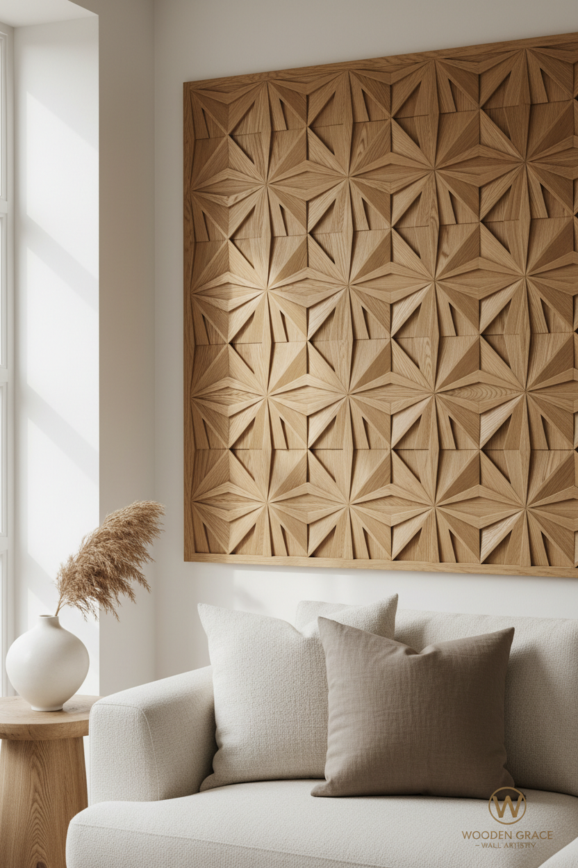 Imagem Vertical 1 - Painel Geométrico